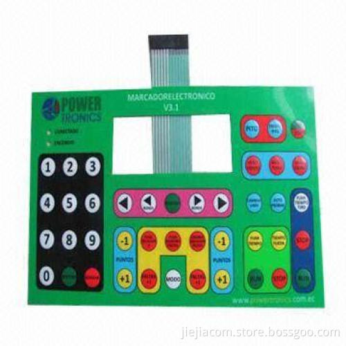 EBG-180 Membrane Switches/Electronic Membrane Button Switches, Customized Designs are Accepted